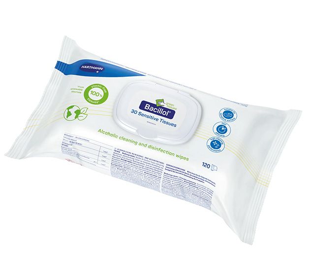slide image Bacillol® 30 Sensitive Green Tissues